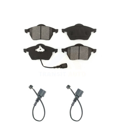 Front Semi-Metallic Disc Brake Pads And Extra Wear Sensors Kit For Audi TT Quattro KSW-100446