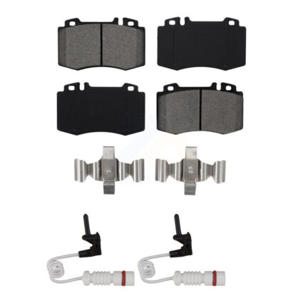 Front Semi-Metallic Disc Brake Pad Wear Sensor Kit For Mercedes-Benz ML500 ML430 ML55 AMG KSW-100464