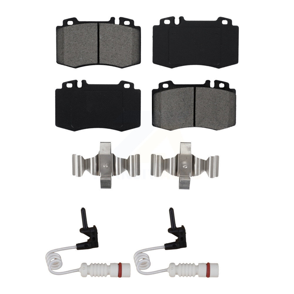 Front Semi-Metallic Disc Brake Pad Wear Sensor Kit For Mercedes-Benz ML500 ML430 ML55 AMG KSW-100464