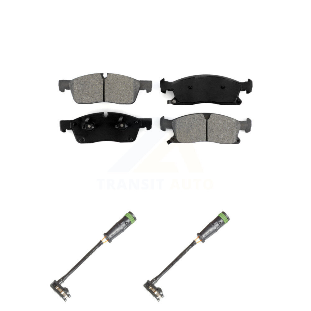 Front Semi-Metallic Brake Pad Wear Sensor Kit For Mercedes-Benz GLE400 GL350 GLS450 GL450 KSW-100470