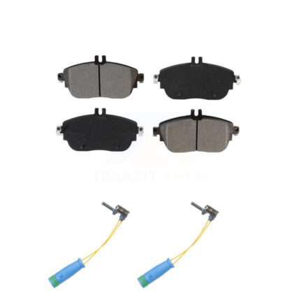 Front Semi-Metallic Disc Brake Pad Wear Sensor Kit For Mercedes-Benz GLA250 CLA250 B250 B KSW-100472