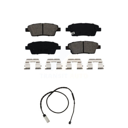 Rear Semi-Metallic Disc Brake Pads And Wear Sensor Kit For Mini Cooper Countryman Paceman KSW-100500
