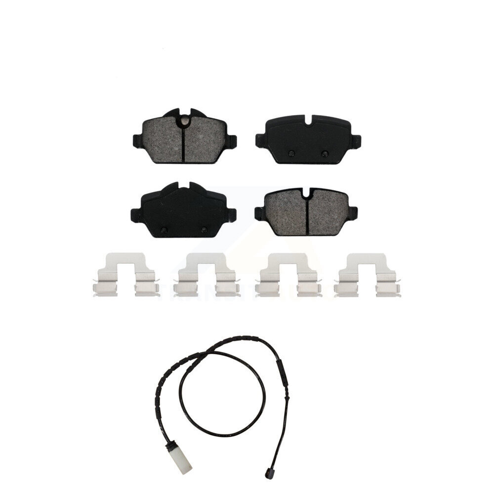 Rear Semi-Metallic Disc Brake Pads And Wear Sensor Kit For Mini Cooper Countryman Paceman KSW-100501