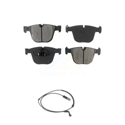 Rear Semi-Metallic Disc Brake Pads And Wear Sensors Kit For BMW X5 X6 KSW-100521