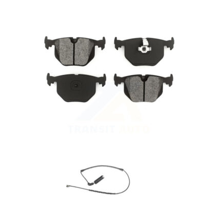 Rear Semi-Metallic Disc Brake Pads And Wear Sensors Kit For 2000-2006 BMW X5 KSW-100530