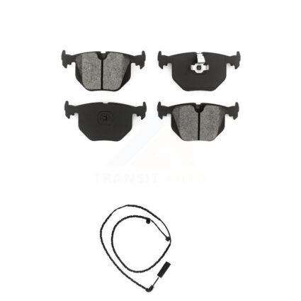 Rear Semi-Metallic Disc Brake Pads And Wear Sensors Kit For Land Rover Range KSW-100531