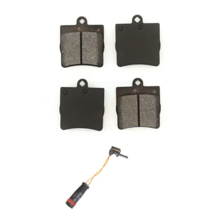 Rear Semi-Metallic Disc Brake Pads And Wear Sensors Kit For Mercedes-Benz C230 C240 KSW-100535