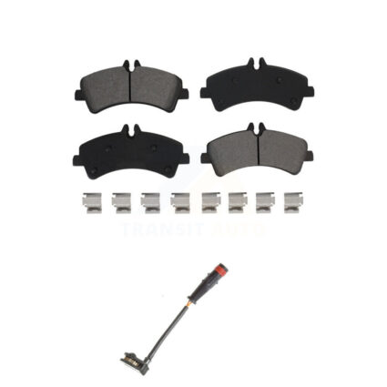 Rear Semi-Metallic Disc Brake Pad & Wear Sensor Kit For Sprinter 3500 Mercedes-Benz Dodge KSW-100543
