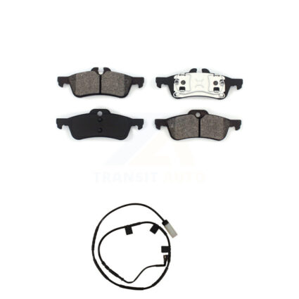 Rear Semi-Metallic Disc Brake Pads And Wear Sensors Kit For 2006 Mini Cooper 1.6L KSW-100550