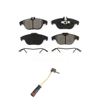 Rear Semi-Metallic Brake Pads & Wear Sensor Kit For Mercedes-Benz C300 GLK350 GLK250 E350 KSW-100555