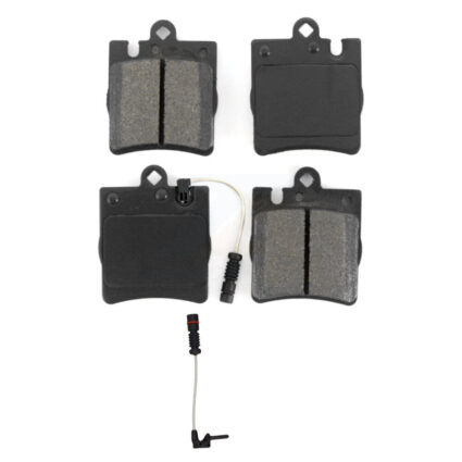Rear Semi-Metallic Brake Pad And Extra Wear Sensor Kit For Mercedes-Benz E320 CLK320 E430 KSW-100566