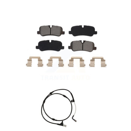 Rear Semi-Metallic Disc Brake Pads And Wear Sensor Kit For Land Rover Range Sport LR4 LR3 KSW-100567