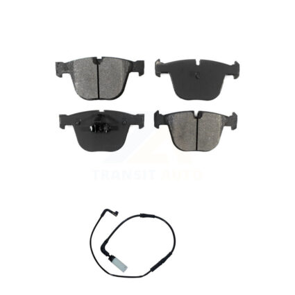Rear Semi-Metallic Disc Brake Pad Wear Sensor Kit For BMW 650i 645Ci 550i M5 M6 545i 535i KSW-100574