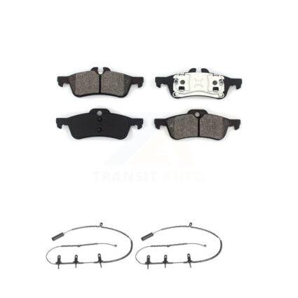Rear Semi-Metallic Disc Brake Pads And Wear Sensors Kit For Mini Cooper KSW-100584