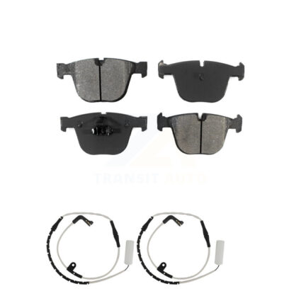 Rear Semi-Metallic Brake Pad & Wear Sensor Kit For BMW 750i 750Li 745i 745Li 760Li Alpina KSW-100593