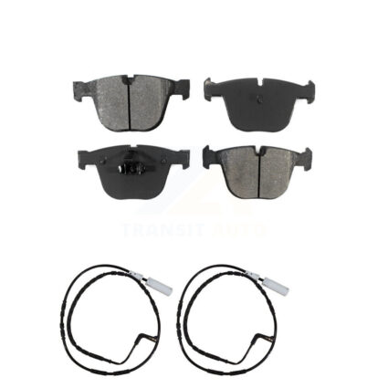 Rear Semi-Metallic Disc Brake Pads And Wear Sensors Kit For BMW M3 1 Series M KSW-100594
