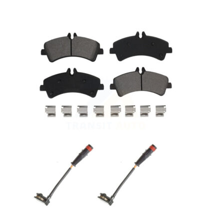 Rear Semi-Metallic Disc Brake Pad & Wear Sensor Kit For Sprinter 3500 Mercedes-Benz Dodge KSW-100610