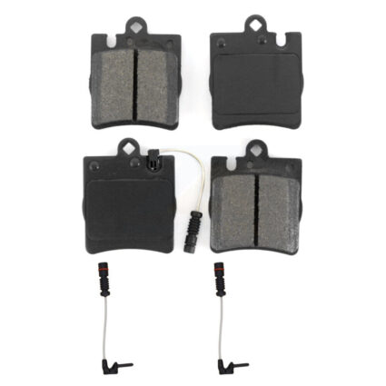 Rear Semi-Metallic Brake Pad And Extra Wear Sensor Kit For Mercedes-Benz E320 CLK320 E430 KSW-100618