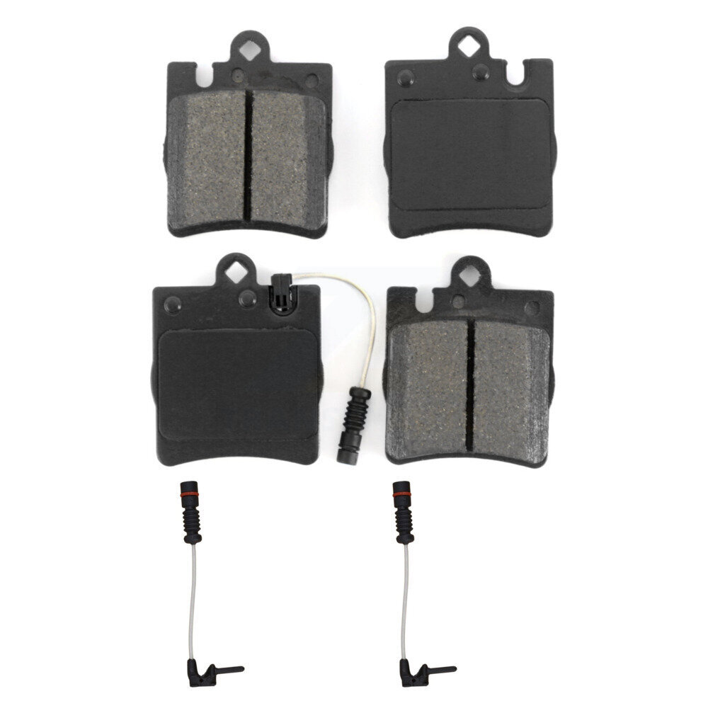 Rear Semi-Metallic Brake Pad And Extra Wear Sensor Kit For Mercedes-Benz E320 CLK320 E430 KSW-100618