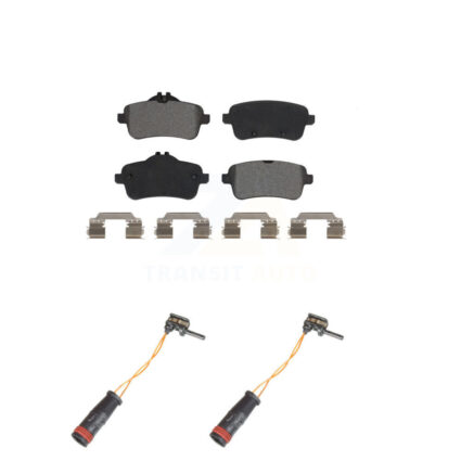 Rear Semi-Metallic Brake Pads Wear Sensor Kit For Mercedes-Benz ML350 GLE400 GLE350 GL350 KSW-100637