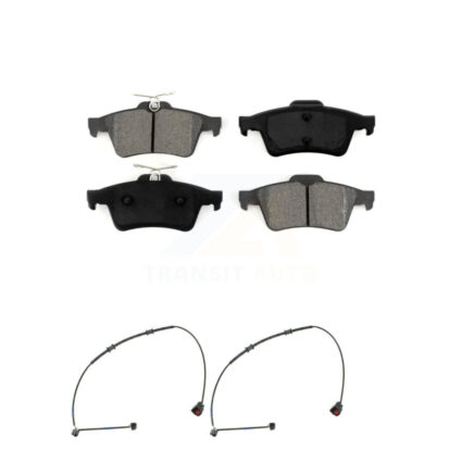 Rear Semi-Metallic Brake Pad Wear Sensor Kit For Jaguar XK XKR 4.2L with Disc rear brakes KSW-100649