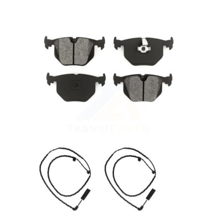 Rear Semi-Metallic Disc Brake Pads And Wear Sensors Kit For Land Rover Range KSW-100653