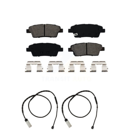 Rear Semi-Metallic Disc Brake Pads And Wear Sensor Kit For Mini Cooper Countryman Paceman KSW-100665