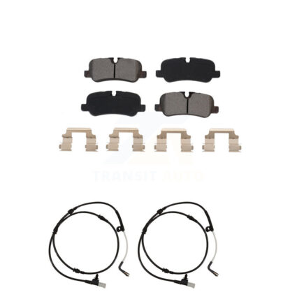 Rear Semi-Metallic Disc Brake Pads And Wear Sensor Kit For Land Rover Range Sport LR4 LR3 KSW-100667