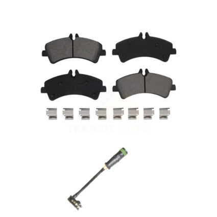 Rear Semi-Metallic Disc Brake Pads And Wear Sensors Kit For Freightliner Sprinter 3500 KSW-100703