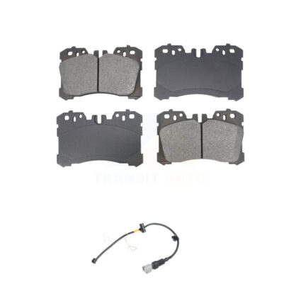 Front Semi-Metallic Disc Brake Pads And Wear Sensors Kit For Lexus LS500 LS500h KSW-100711