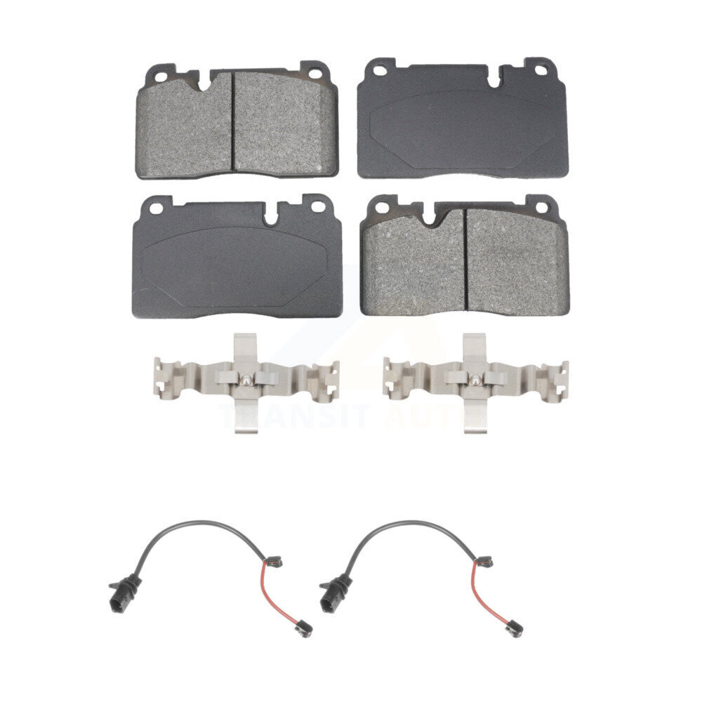 Front Semi-Metallic Disc Brake Pads And Wear Sensors Kit For Audi Q5 KSW-100752