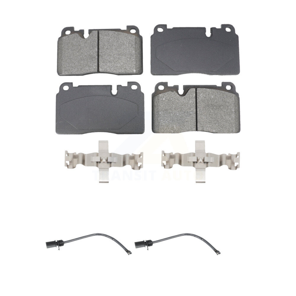 Front Semi-Metallic Disc Brake Pads And Wear Sensors Kit For Audi Q5 KSW-100753