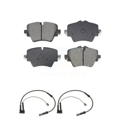 Front Semi-Metallic Brake Pad & Wear Sensor Kit For BMW X1 Mini Cooper Countryman X2 228i KSW-100767