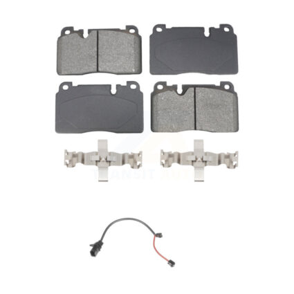 Front Semi-Metallic Disc Brake Pads And Wear Sensors Kit For Audi Q5 KSW-100777