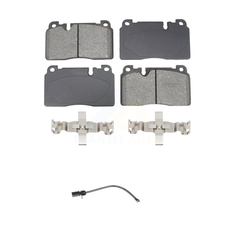 Front Semi-Metallic Disc Brake Pads And Wear Sensors Kit For Audi Q5 KSW-100778