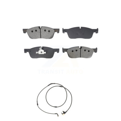 Front Semi-Metallic Brake Pads & Wear Sensor Kit For Jaguar F-Pace Land Rover Range Velar KSW-100792
