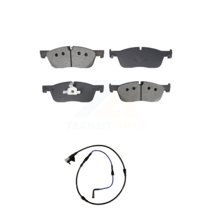 Front Semi-Metallic Disc Brake Pads And Wear Sensors Kit For Jaguar XE XF KSW-100793