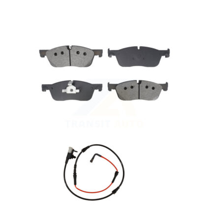 Front Semi-Metallic Disc Brake Pads And Wear Sensors Kit For Jaguar XE KSW-100794