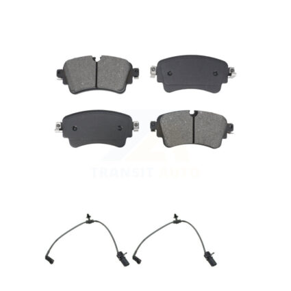 Rear Semi-Metallic Brake Pads Wear Sensor Kit For Audi A4 Quattro A5 Sportback S5 allroad KSW-100804