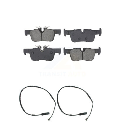 Rear Semi-Metallic Disc Brake Pads And Wear Sensors Kit For BMW i3 KSW-100812