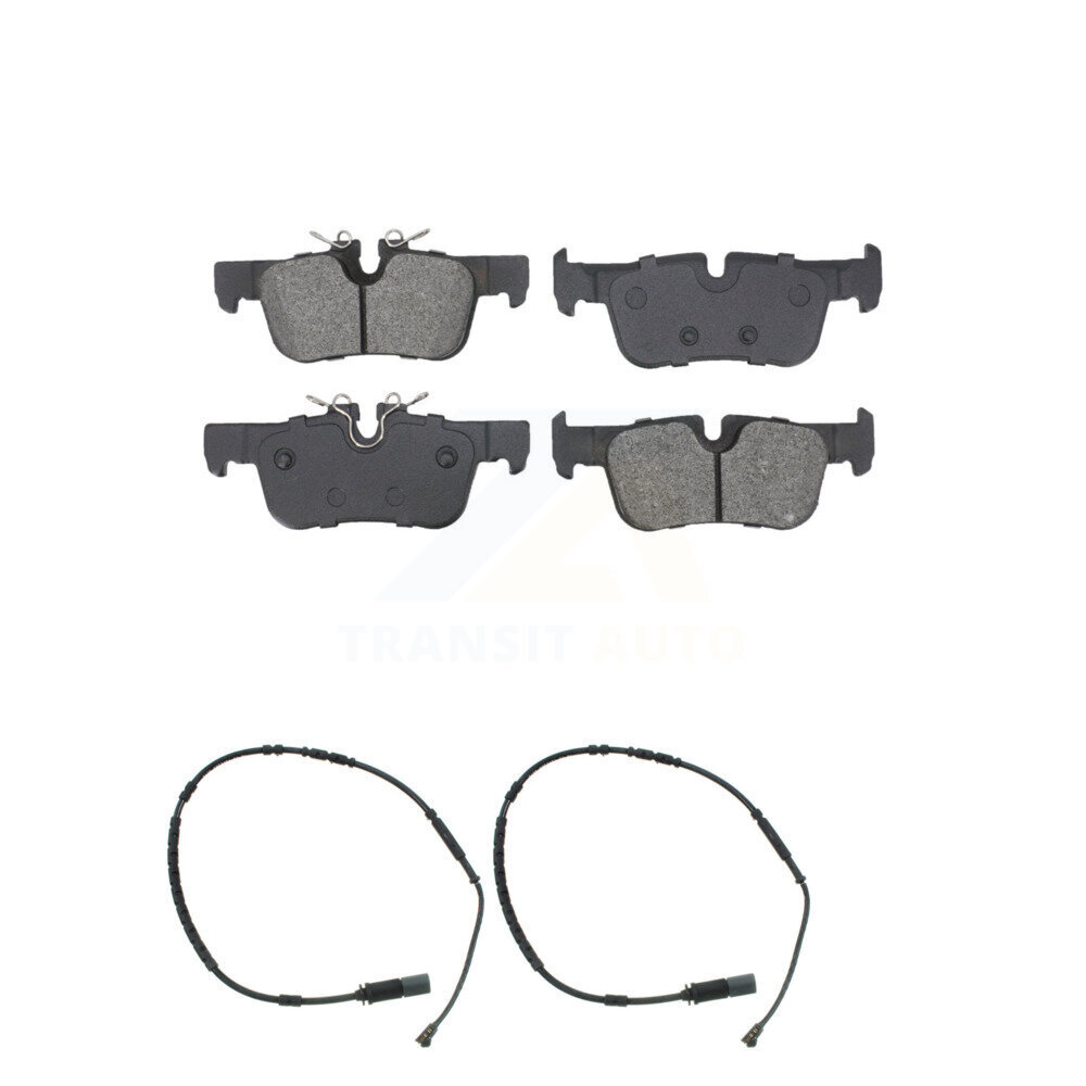 Rear Semi-Metallic Disc Brake Pads And Wear Sensors Kit For BMW i3 KSW-100812