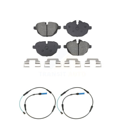 Rear Semi-Metallic Disc Brake Pads And Wear Sensors Kit For BMW 530i xDrive KSW-100813