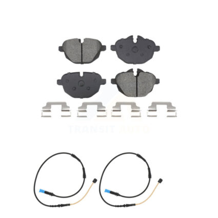 Rear Semi-Metallic Disc Brake Pads And Wear Sensors Kit For BMW X4 KSW-100817