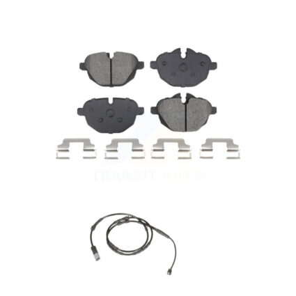 Rear Semi-Metallic Disc Brake Pads And Wear Sensors Kit For BMW X3 X4 KSW-100820