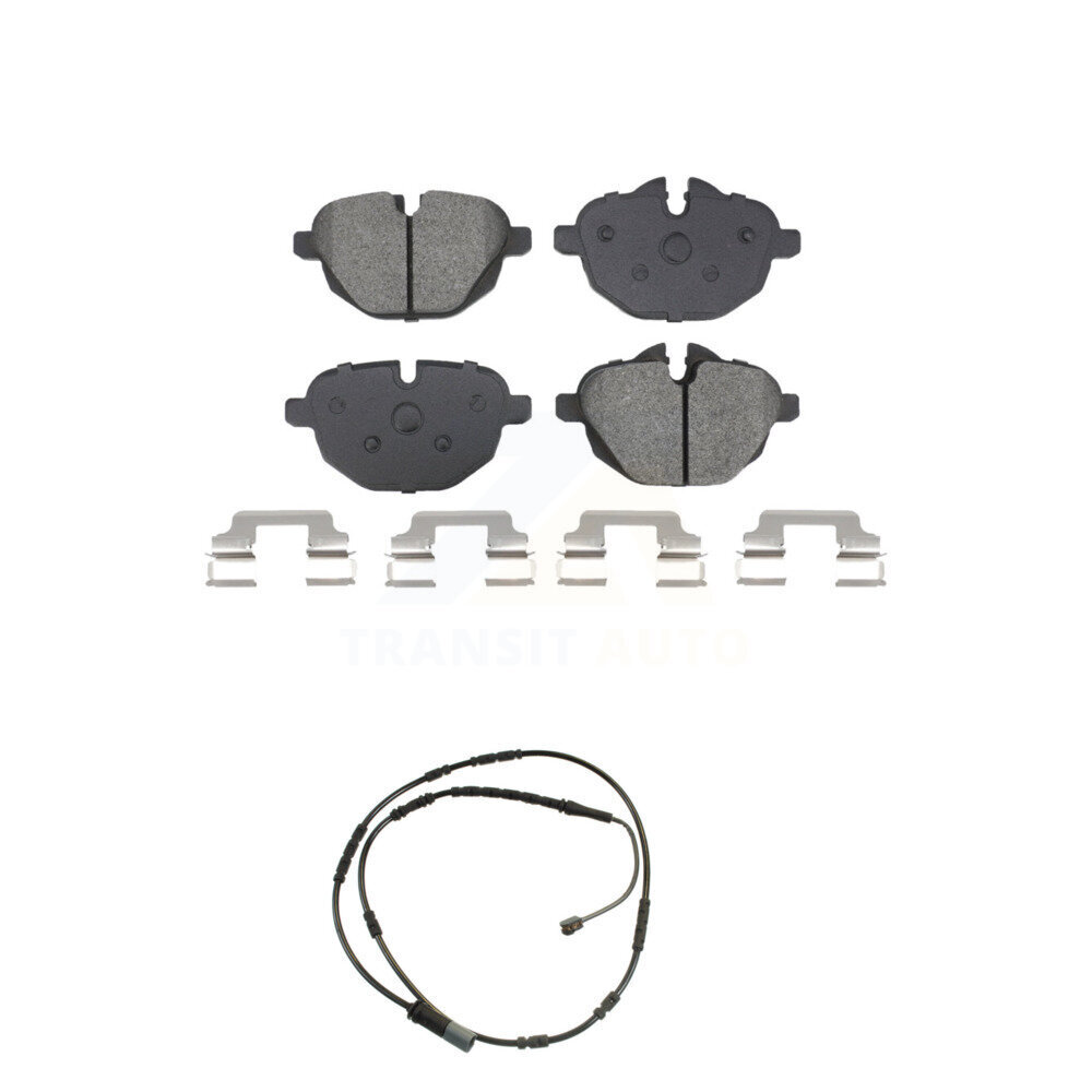 Rear Semi-Metallic Disc Brake Pads And Wear Sensors Kit For BMW i8 KSW-100823