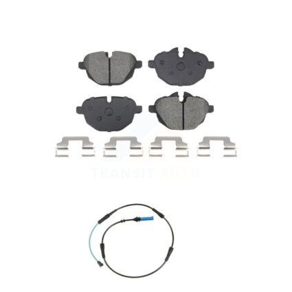 Rear Semi-Metallic Disc Brake Pads And Wear Sensors Kit For BMW 530i xDrive KSW-100824