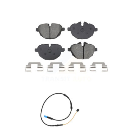 Rear Semi-Metallic Disc Brake Pads And Wear Sensors Kit For BMW X4 KSW-100826
