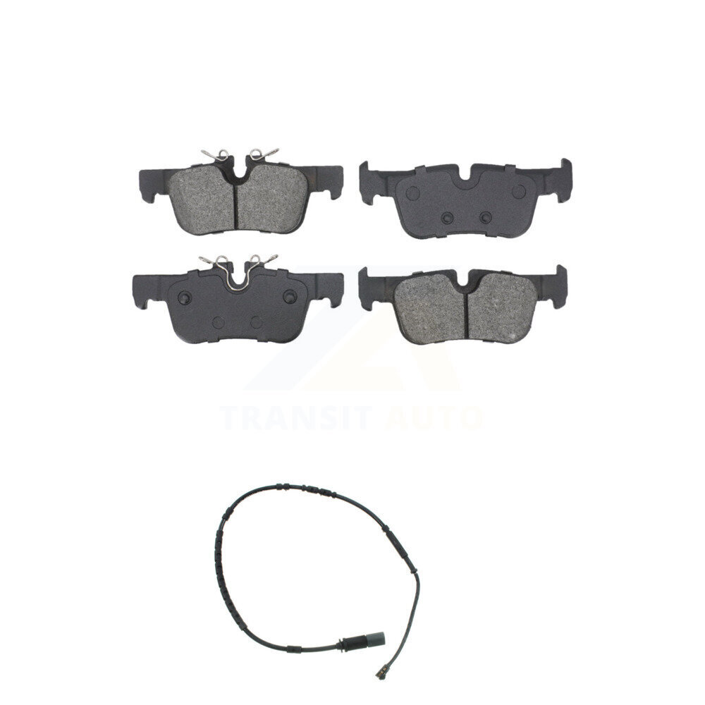 Rear Semi-Metallic Disc Brake Pads And Wear Sensors Kit For BMW i3 KSW-100827