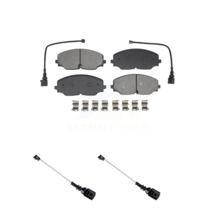 Front Semi-Metallic Disc Brake Pad Extra Wear Sensor Kit For Volkswagen Atlas Cross Sport KSW-100918