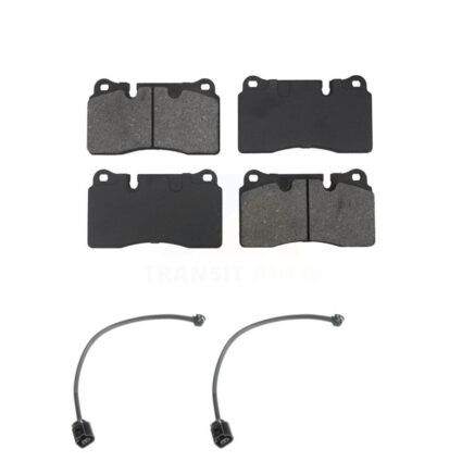 Front Semi-Metallic Disc Brake Pads And Wear Sensors Kit For Volkswagen Touareg KSW-100950